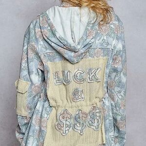 POL Luck & Money Denim Jacket